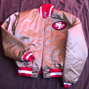 Vintage 49ers satin jacket